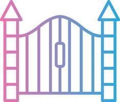 Gate Smooth App Visual vector