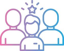 Leadership UI Badge vector