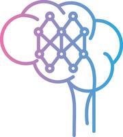 Neural Circuit Digital App Concept vector