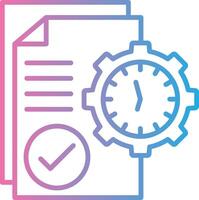 Planning Stylish UX Piece vector