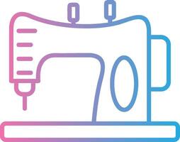 Sewing Machine Muted Color Design vector