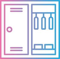 Wardrobe Bold App Graphic vector