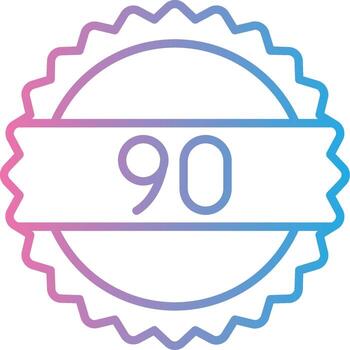 90 Days Flat UI Form vector