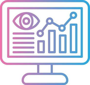 Data Visualization Smooth App Visual vector