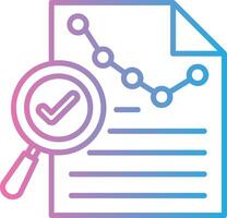 Data Strategy Outlined Concept Piece vector