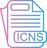 ICNS Futuristic App Badge vector