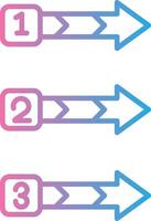 Infographic Elements Crisp Outline Artwork vector