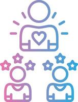 Satisfaction Flat Design Piece vector