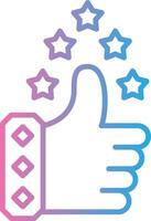 Appreciation Hand Drawn Sketch Symbol vector