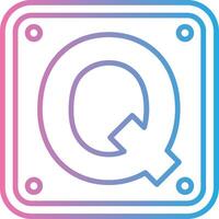 Letter Q Business App Graphic vector