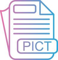 PICT Interface Line Graphic vector