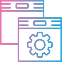 Platform Solid Fill Symbol vector