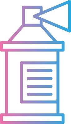 Paint Spray Isometric Web Illustration