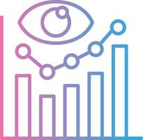 Predictive Analysis Outlined Frame Object vector