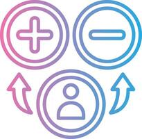 Attitude Abstract UI Visual vector