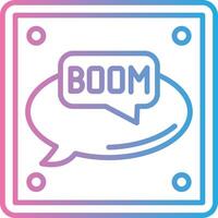 Boom Web Based Design Element vector