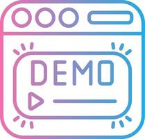Demo Isometric Web Illustration vector
