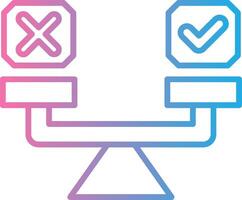 Law Sleek Visual Mark vector