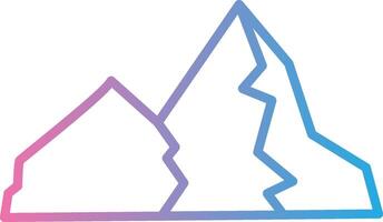 Mountain Sharp Edge Visual vector
