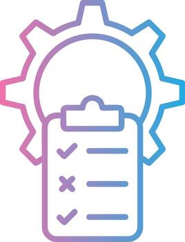 proyecto estado hecho a mano ui símbolo vector