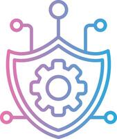 Secure Handcrafted UI Symbol vector