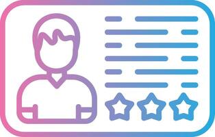 Testimonial Minimal UI Element vector
