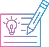 Creative Writing Modern Tech Object vector