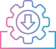 Install Minimal Graphic Visual vector