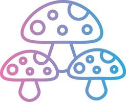 Mushroom Creative Sketch Element vector