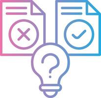 Hypothesis Futuristic UI Mark vector