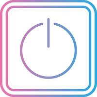 Power On Compact Web Symbol vector