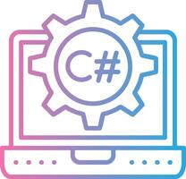 C Sharp Muted Tone Element vector