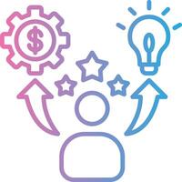Competence Web Style Graphic vector
