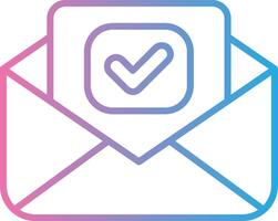 Email Handcrafted UI Symbol vector