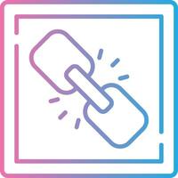 Link Detailed UI Piece vector