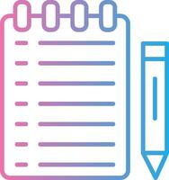 Notes Stylish UX Piece vector