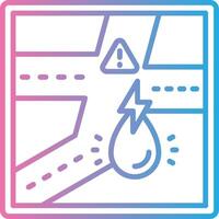 Risk Futuristic App Badge vector