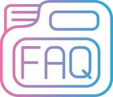 Faq Web Style Graphic vector