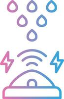 Rain Sensor Business App Graphic vector