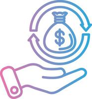 Return On Investment Responsive App Shape vector