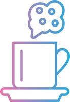 Steam Modern Shape Graphic vector