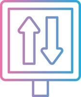 Two Way Pixel Grid Artwork vector
