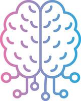Artificial Intelligence Sharp Edge Visual vector