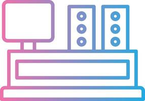 Entertainment Clean Sketch Form vector
