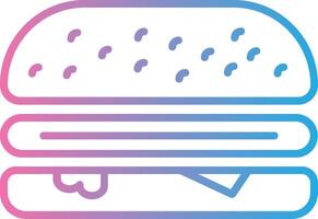 Hamburger UI Badge vector