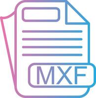 MXF Clean Frame Object vector