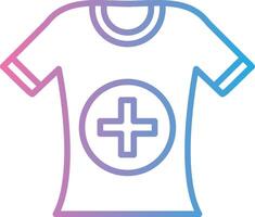 Shirt Color Block Badge vector