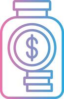 Savings Isometric Web Illustration vector