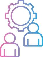 Setting Bright Flat Artwork vector