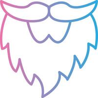Beard Minimal Graphic Visual vector
